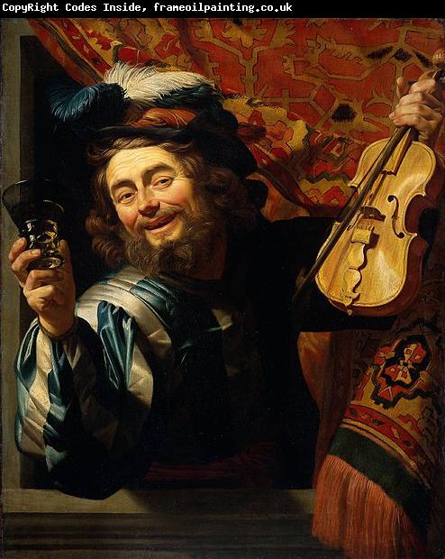 Gerrit van Honthorst Merry Fiddler